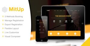 MitUp Theme – Event & Conference WordPress Theme