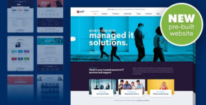 Nanosoft Theme – WP Theme for IT Solutions and Services Company