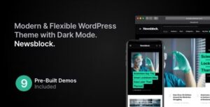 Newsblock Theme – News & Magazine WordPress Theme with Dark Mode