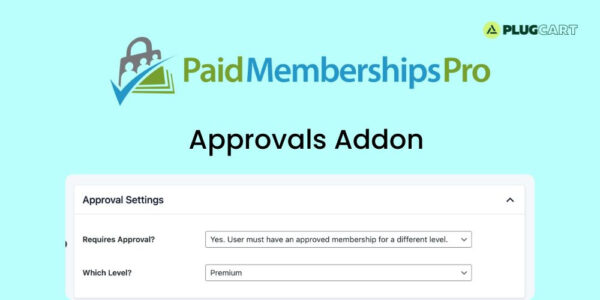 Paid Memberships Pro Approvals Addon