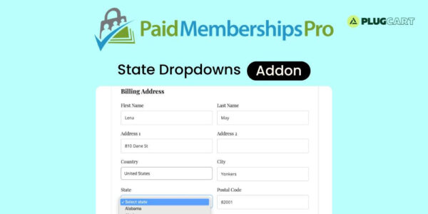 Paid Memberships Pro State Dropdowns Addon