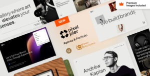 Pixelpiernyc Theme – Portfolio Creative Agency Freelancer WordPress
