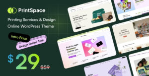 PrintSpace theme – Printing Services & Design Online WooCommerce WordPress theme