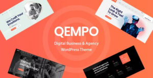 Qempo Theme – Digital Agency Services WordPress Theme