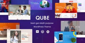 Qube Theme – Responsive Multi-Purpose Theme