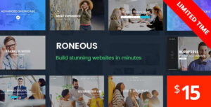 Roneous Theme- Creative Multi-Purpose WordPress Theme