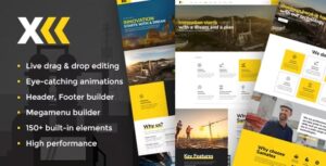 Samatex Theme – Industrial WordPress Theme + Woocommerce