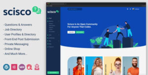 Scisco Theme – Questions and Answers WordPress Theme