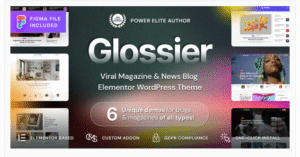 Glossier - Newspaper & Viral Magazine Theme