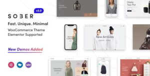 Sober Theme – WooCommerce WordPress Theme