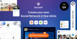 SocialV Theme – Social Network and Community BuddyPress Theme