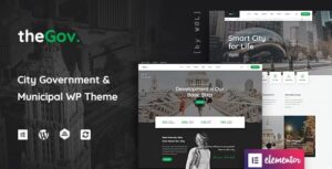 TheGov Theme – Municipal and Government WordPress Theme