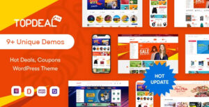 TopDeal Theme – Multi Vendor Marketplace Elementor WooCommerce WordPress Theme (Mobile Layouts Ready)