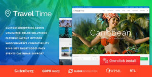 Travel Time Theme – Tour and Hotel WordPress Theme