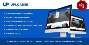 Uploader Theme – Advanced Media Sharing Theme
