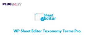 WP Sheet Editor Taxonomy Terms Pro
