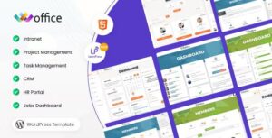 Woffice Theme – Intranet, Extranet & Project Management WordPress Theme