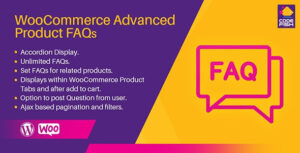 WooCommerce FAQ – Product FAQs
