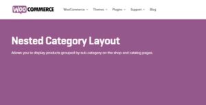 WooCommerce Nested Category Layout