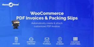 WooCommerce PDF Invoices & Packing Slips