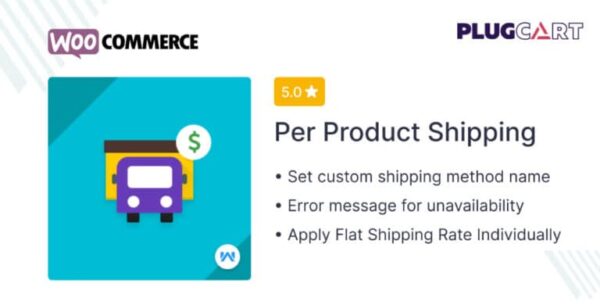 WooCommerce Shipping Per Product – Extension