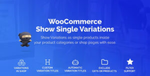 WooCommerce Show Single Variations – IconicWP