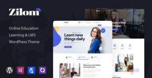 Zilom Theme – Online Education Learning WordPress Theme