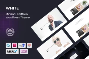 White – Minimal Portfolio WordPress Theme