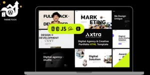 Axtra Theme | Digital Agency Creative Portfolio Theme