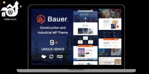 Bauer Theme | Construction and Industrial WordPress Theme