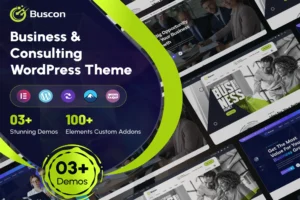 Buscon - Consulting Business WordPress Theme