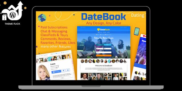 DateBook Theme – Dating WordPress Theme