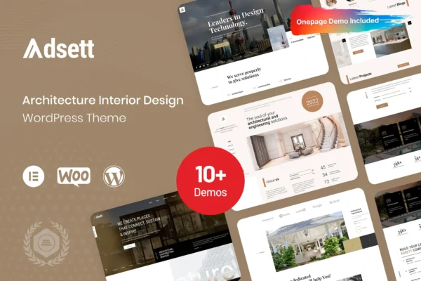 Adsett - Architecture WordPress Theme