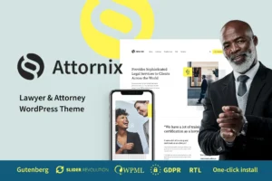 Attornix - Lawyer WordPress Theme