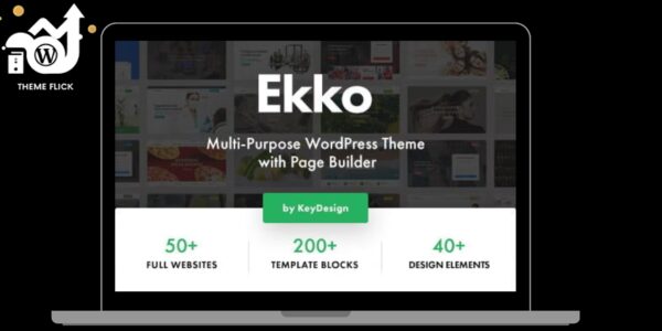 Ekko Theme – Multi-Purpose WordPress Theme with Page Builder