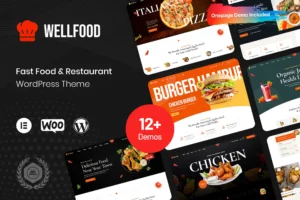 Wellfood - Fast Food Restaurant WordPress Theme