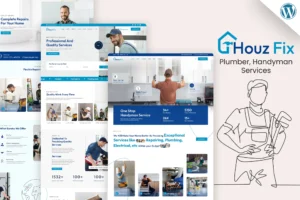 HouzFix - Plumber, Handyman WordPress Theme