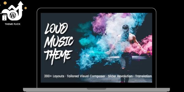 Loud Theme – A Modern WordPress Theme for the Music Industry