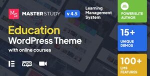 Masterstudy Theme – Education WordPress Theme