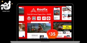 Roofix Theme – Roofing Services WordPress Theme
