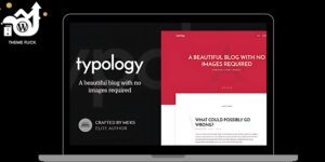 Typology Theme – Minimalist Blog & Text Based Theme for WordPress