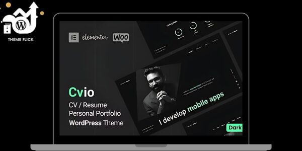 Cvio Theme – Personal Portfolio WordPress Theme