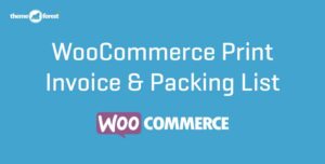 WooCommerce Print Invoices and Packing Lists