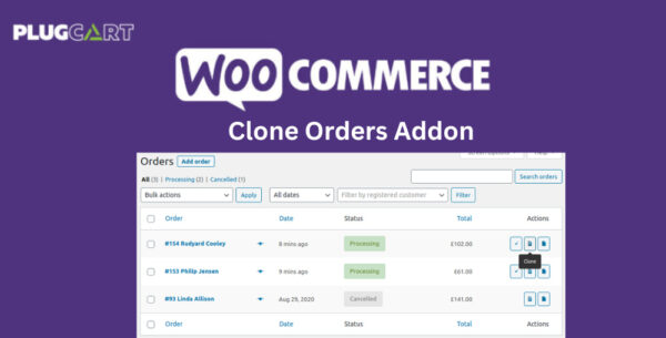 WooCommerce Clone Orders Addon